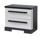Remington Nightstand Chalk/Ebony - Levi's Discount Furniture (Vineland, NJ)