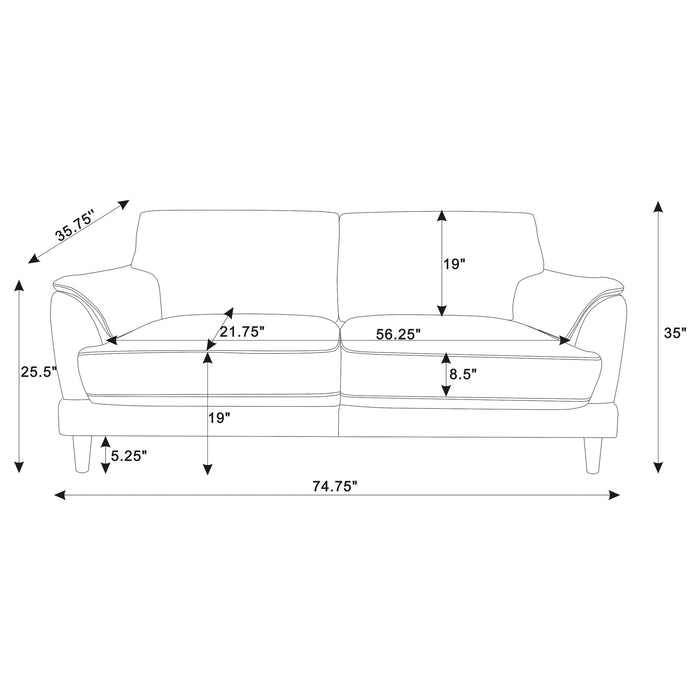 Selma Sofa - Levi's Discount Furniture (Vineland, NJ)