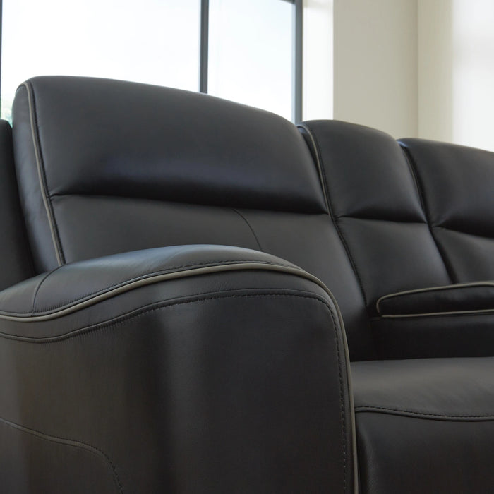 5Z-Comfort Power Reclining Loveseat with Console - Levi's Discount Furniture (Vineland, NJ)