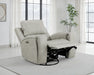 Brickston Triple Power Swivel Glider Recliner - Levi's Discount Furniture (Vineland, NJ)