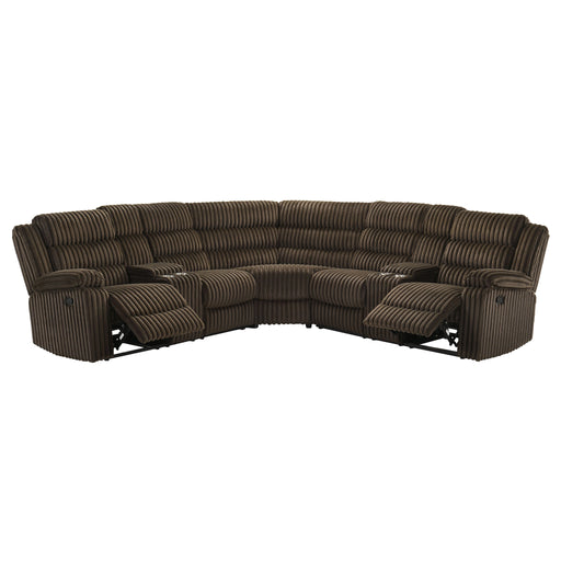 Atkinson Reclining Sectional Sofa - Levi's Discount Furniture (Vineland, NJ)