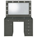 Acena Makeup Vanity Table with LED Mirror - Levi's Discount Furniture (Vineland, NJ)