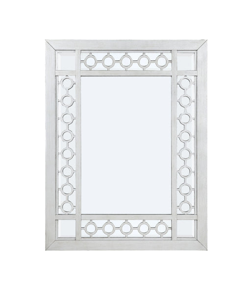 Varian Mirrored & Antique Platinum Mirror - Levi's Discount Furniture (Vineland, NJ)
