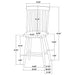 Andrews Counter Height Dining Set - Levi's Discount Furniture (Vineland, NJ)