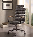 Calan Vintage Black Top Grain Leather Office Chair - Levi's Discount Furniture (Vineland, NJ)