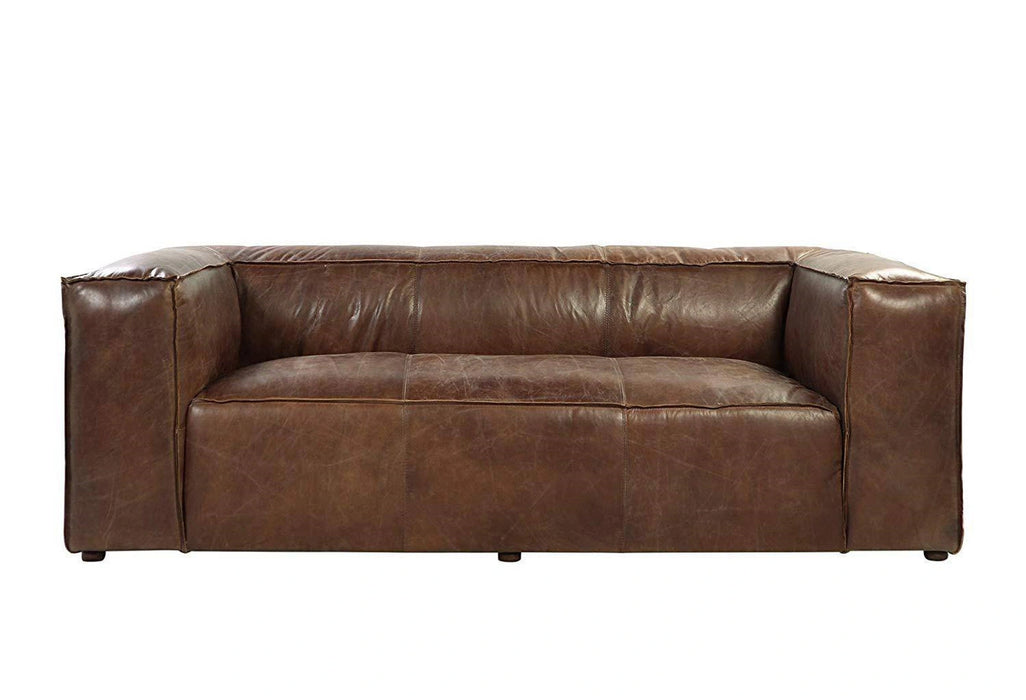 Acme Furniture Brancaster Sofa in Retro Brown 53545 - Levi's Discount Furniture (Vineland, NJ)
