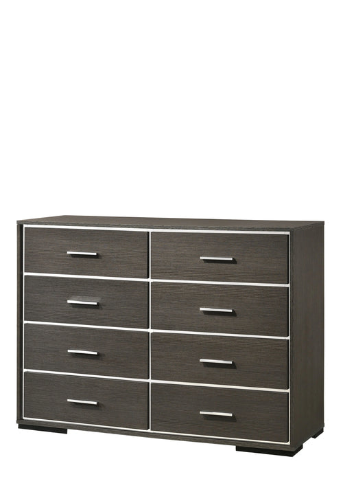 Escher Gray Oak Dresser - Levi's Discount Furniture (Vineland, NJ)