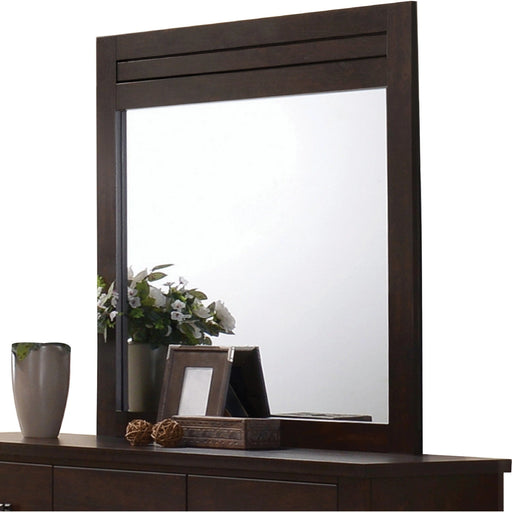 Acme Panang Mirror in Mahogany 23374 - Levi's Discount Furniture (Vineland, NJ)