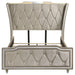 Lorient Wingback Bed with LED Lighting - Levi's Discount Furniture (Vineland, NJ)