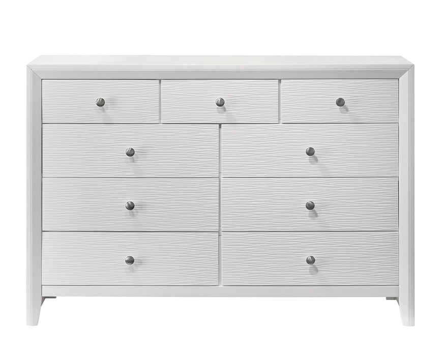Evan Dresser White - Levi's Discount Furniture (Vineland, NJ)