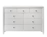 Evan Dresser White - Levi's Discount Furniture (Vineland, NJ)