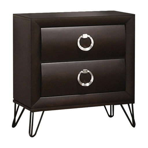 Tablita Dark Merlot Nightstand - Levi's Discount Furniture (Vineland, NJ)