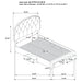 Marianna Panel Platform Storage Bed - Levi's Discount Furniture (Vineland, NJ)