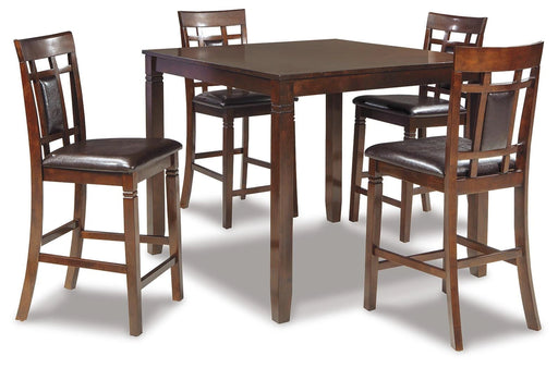 Bennox Counter Height Dining Table and Bar Stools (Set of 5) - Levi's Discount Furniture (Vineland, NJ)