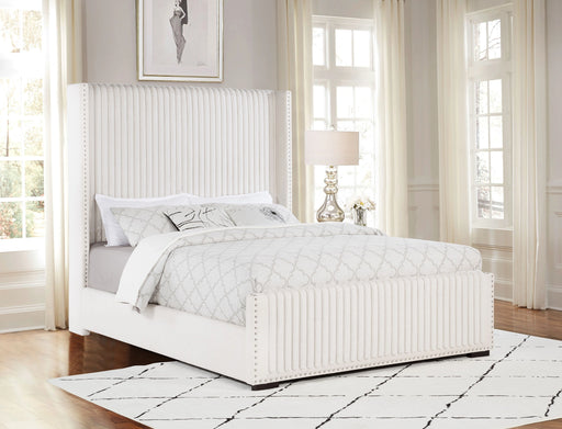 Natasha Wingback Bed - Levi's Discount Furniture (Vineland, NJ)