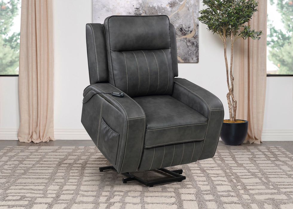 Raelynn Power Lift Recliner - Levi's Discount Furniture (Vineland, NJ)