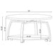 Dacre Mobile Coffee Table Set - Levi's Discount Furniture (Vineland, NJ)
