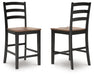 Wildenauer Counter Height Barstool - Levi's Discount Furniture (Vineland, NJ)