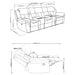 Bahrain Home Theater Seating - Levi's Discount Furniture (Vineland, NJ)