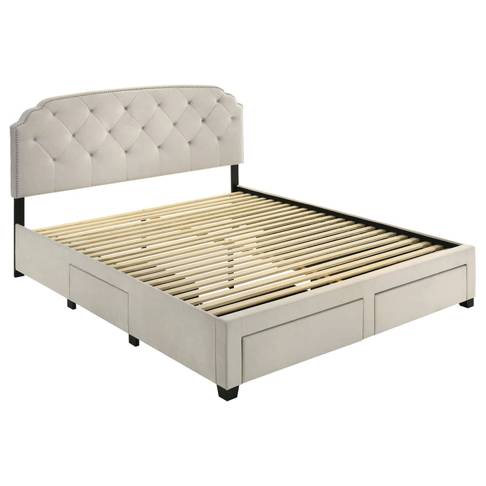Marianna Panel Platform Storage Bed - Levi's Discount Furniture (Vineland, NJ)