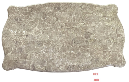 Bently Marble & Champagne Coffee Table - Levi's Discount Furniture (Vineland, NJ)