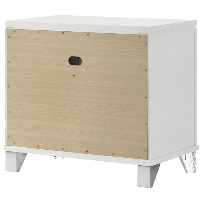 Marmore Nightstand - Levi's Discount Furniture (Vineland, NJ)