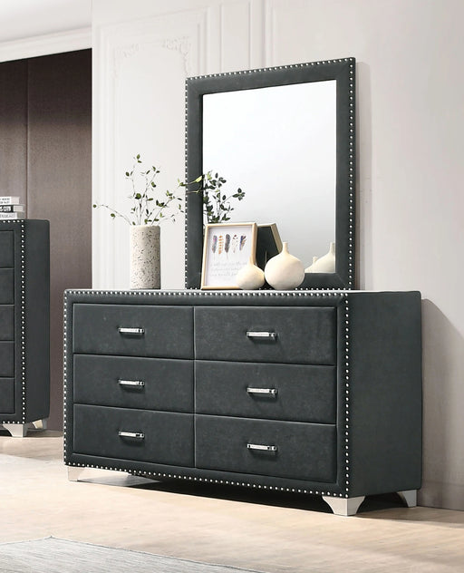 Melody Dresser with Mirror - Levi's Discount Furniture (Vineland, NJ)