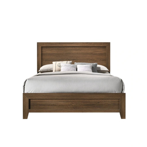 Miquell - Queen Bed - Brown, Light - 84" - Levi's Discount Furniture (Vineland, NJ)