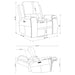 Brickston Triple Power Swivel Glider Recliner - Levi's Discount Furniture (Vineland, NJ)