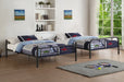 Bristol Gunmetal Bunk Bed (Full/Full) - Levi's Discount Furniture (Vineland, NJ)