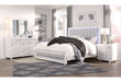 Santorini White Bed