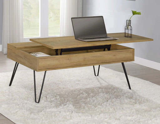 Fanning Lift-Top Coffee Table - Levi's Discount Furniture (Vineland, NJ)