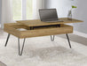 Fanning Lift-Top Coffee Table - Levi's Discount Furniture (Vineland, NJ)