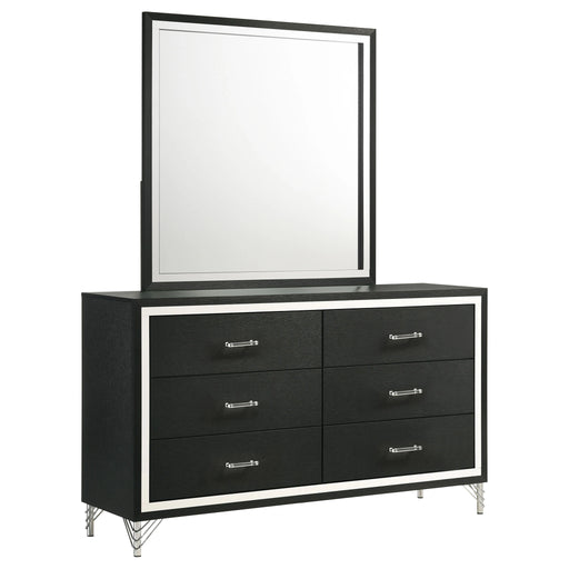 Lucia Dresser with Mirror - Levi's Discount Furniture (Vineland, NJ)