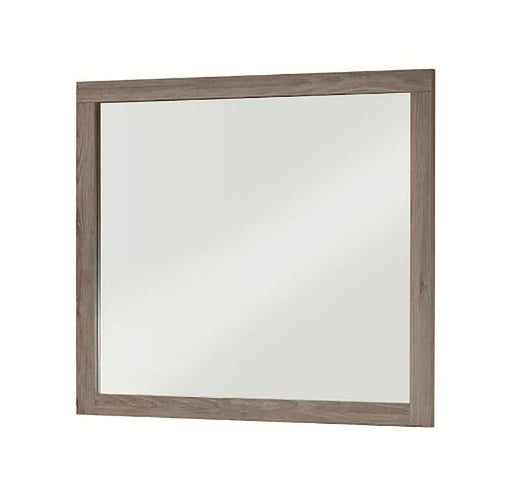 Crown Mark Furniture River Dresser Mirror in Brown image