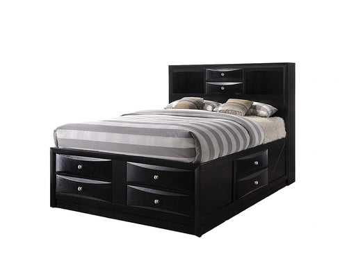 Acme Ireland Full Storage Bed in Black 21620F - Levi's Discount Furniture (Vineland, NJ)