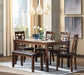 Bennox Dining Table and Chairs with Bench (Set of 6) - Levi's Discount Furniture (Vineland, NJ)