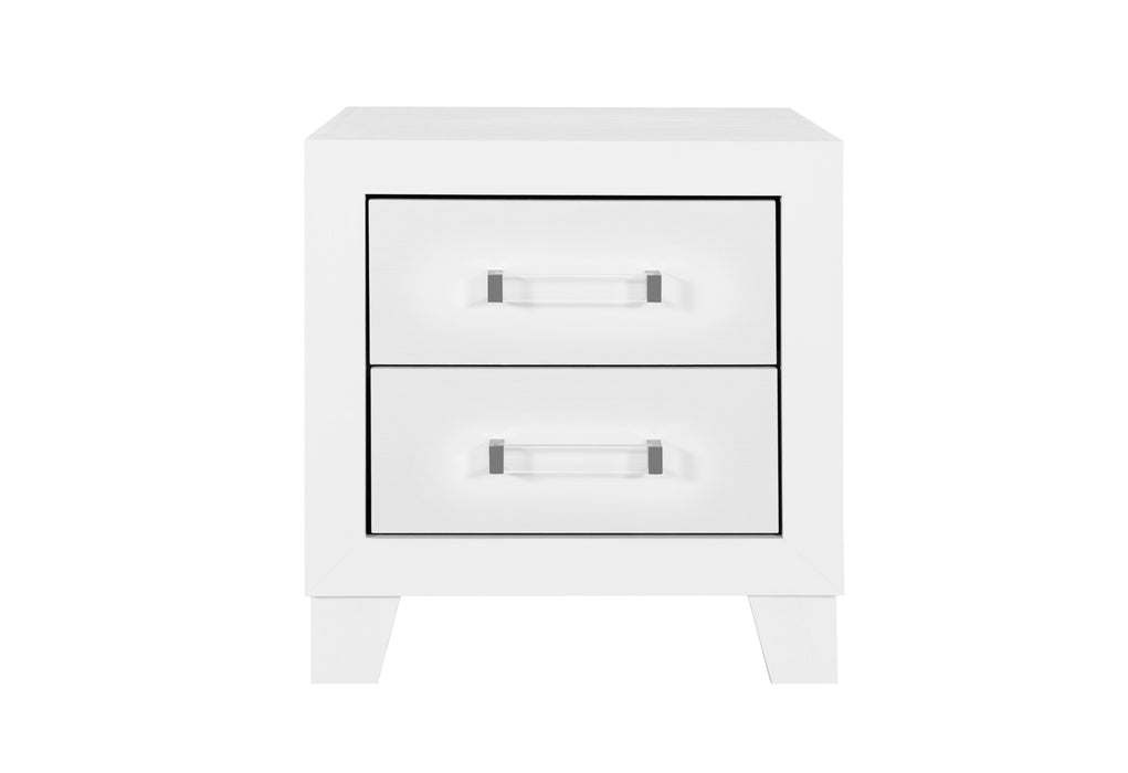 Luccia White Nightstand