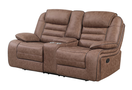 U2250 BROWN CONSOLE RECLINING LOVESEAT - Levi's Discount Furniture (Vineland, NJ)