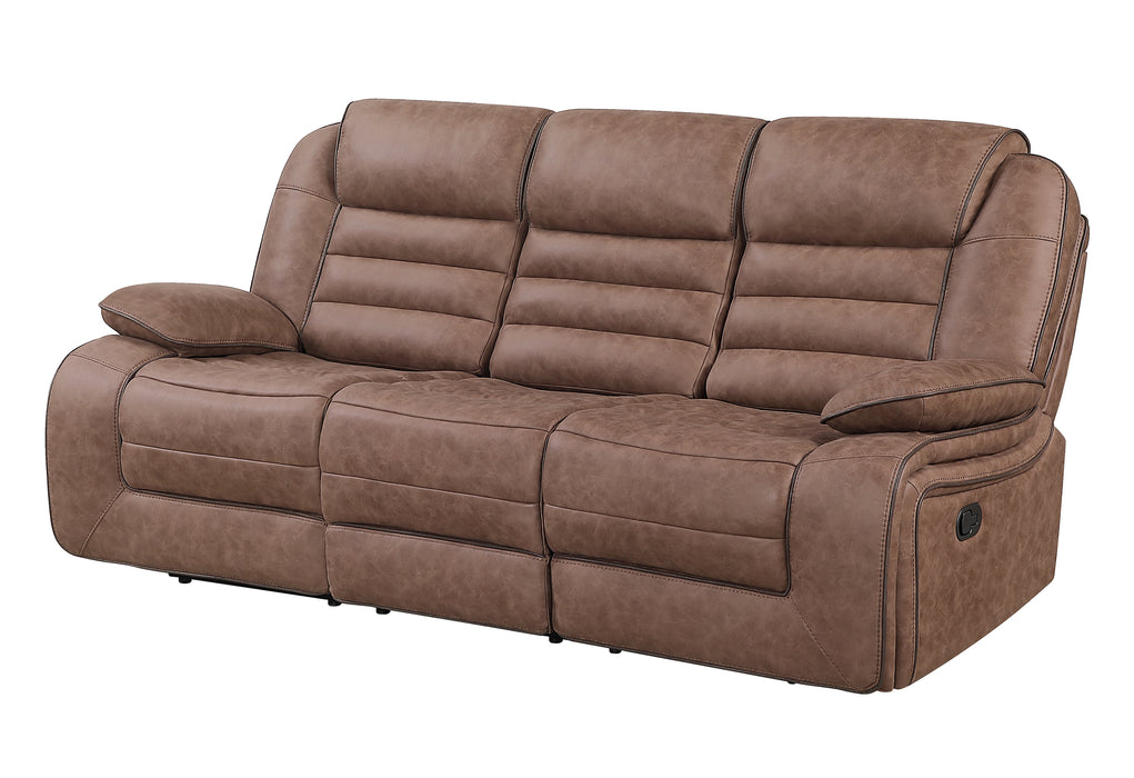 U2250 BROWN RECLINING SOFA - Levi's Discount Furniture (Vineland, NJ)