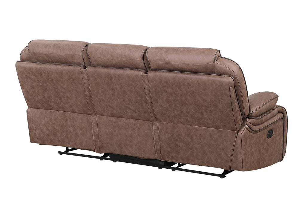 U2250 BROWN RECLINING SOFA - Levi's Discount Furniture (Vineland, NJ)