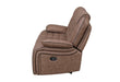 U2250 BROWN RECLINING SOFA - Levi's Discount Furniture (Vineland, NJ)