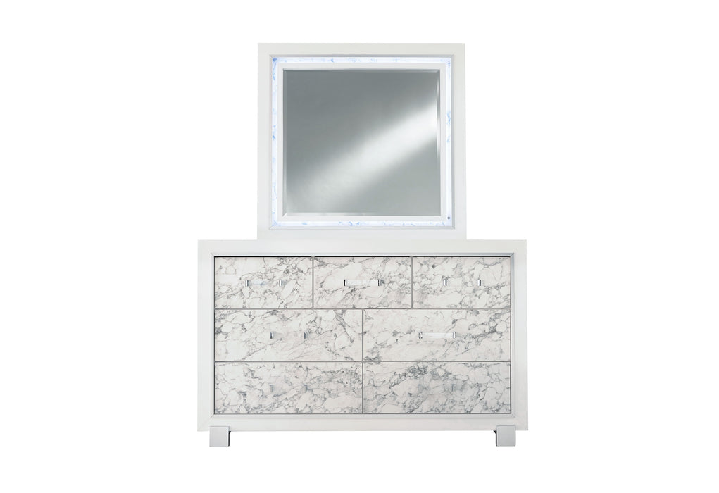 SANTORINI WHITE DRESSER