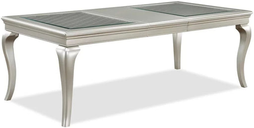 Crown Mark Furniture Caldwell Dining Table in Light Champagne image
